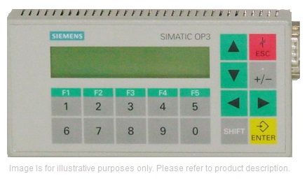 Siemens Simatic OP 3 OPERATOR PANEL LCD Display 6AV3503-1DB10 6AV3 503-1DB10 