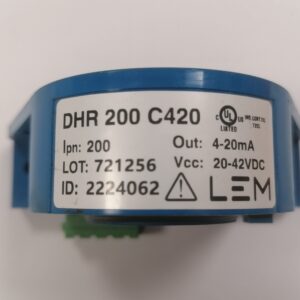 SENSOR CURRENT HALL 200A AC/DC DHR 200 C420 REFURBISHED